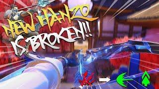 NEW HANZO REWORK IS INSANE!! - Overwatch PTR