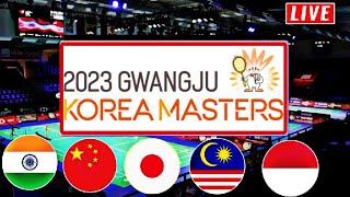 Korea Masters Live badminton | Day-1 R-32 | Qualification/Round of 32 All Court Live badminton