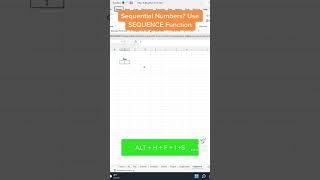 Excel: Sequence Function Saved Lots of Time
