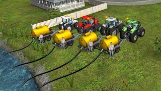 Fuel tank fill with water ? in Fs14 | Fs14 Multiplayer | Timelapse |