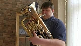 Kabalevsky Violin Concerto, Finale - Daniel Thomas, Euphonium