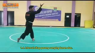 JURUS 1-7  JURUS TUNGGAL TANGAN KOSONG PENCAK SILAT FULL