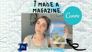 Canva Vs Adobe Indesign for Print Magazines #howtostartamagazine