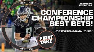 Conference Championship BEST BETS  Could SMU (-2) UPSET Clemson?!  | First Take