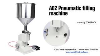 ZONEPACK A02Pneumatic filling machine  (5~50ml)