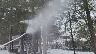 DIY Cheap and Simple (Real) Snow Maker