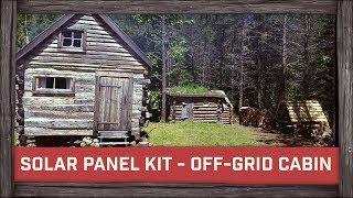 Cheapest Solar Panel Kit EVER For Off-Grid Cabin!