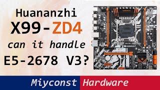  Huananzhi X99-ZD4 – detailed review | E5-2678 V3 | i7-6800k | BIOS | O.C. | VRM | Mi899