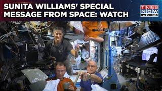 Sunita Williams Sends Special Thanksgiving Message From Space: Watch How Astronauts Celebrate On ISS