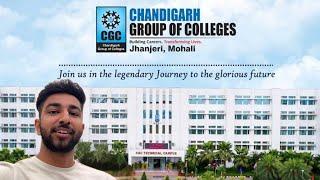 CGC Jhanjeri Campus Tour 2024 | Placements | Students Review | Scholarship | Hostel | Admission |CGC