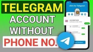 How To Create Telegram Account Without Phone Number 2024 | How To Make Fake Telegram Accounts