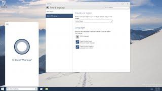 Enable Cortana in Windows 10
