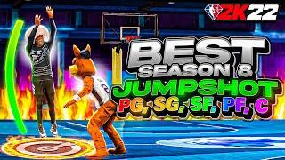 SEASON 8 BEST JUMPSHOT for EVERY BUILD on NBA 2K22! BEST JUMPSHOTS in NBA2K22