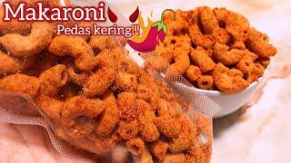 IDE JUALAN UNTUNG SEPANJANG MASA | MAKARONI PEDAS KERING | JAJANAN KEKINIAN 2021 | JAJANAN ONLINE!!!