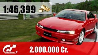  GT7 - Japanese cars are fun! - Nissan Silvia S14 '96 - 2 Million Credits