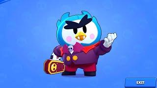 *NEW*  COUNT PENGULA MR P WINNING & LOSE POSE + GAMEPLAY  WIN SKIN ANIMATION 2021 BRAWL STARS MAB5