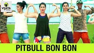 Pitbull Bon Bon | Zumba Dance on Bon Bon | Zumba Fitness Video | Choreographed By Vijaya Tupurani