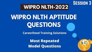 WIPRO ELITE NLTH 2022 Aptitude Questions and Answers | WIPRO Aptitude questions and answers