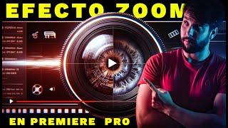 APRENDE A CREAR el efecto  ZOOM  | PREMIERE PRO 2021 | tutorial en 2 minutos