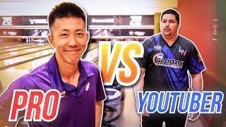 PBA Pro Bowler vs. YouTuber BOWLING CHALLENGE