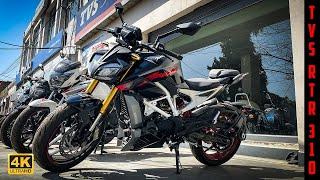 2024 TVS Apache RTR 310 E20 New Model Detail Walkaround Review 