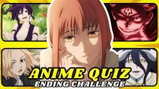 GUESS THE ANIME BY THE ENDING!- ANIME QUIZ! 5