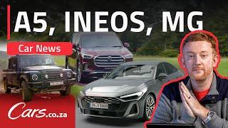 Audi A5, Expensive Bakkie, MG's back!