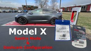 Tesla Model X Dashcam and Sentry Mode Configuration!