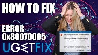 How to Fix System Restore Error 0x80070005 on Windows 10