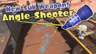 Splatoon 3 - Introducing the Angle Shooter! New Sub Weapon!