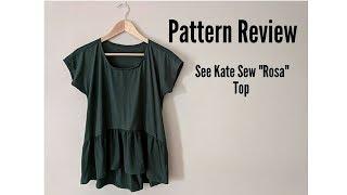 Pattern Review [See Kate Sew "Rosa"]