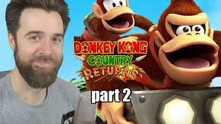 Donkey Kong Country Returns HD - Worlds 5 & 6 (All Levels)