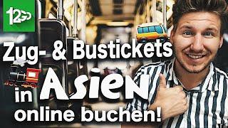 So bucht man Bus- & Zugtickets in Thailand/ Asien bei 12GO Asia - Transfer in Asien