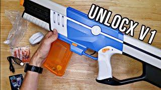 What's In The Box?! UNLOCX V1 & V2 GEL BLASTER | Splatrball Power in Pistol Size | Unboxing & Review