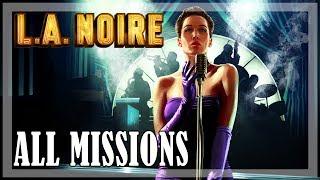 L.A. Noire - All Cases | Full game, 5 Stars