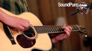 Santa Cruz OM Acoustic Guitar Demo at Sound Pure Studios