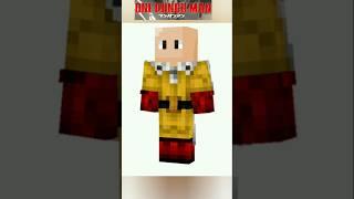 Nova skin of Saitama #minecraft  #unknowngaming #saitama #onepunch