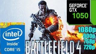 Battlefield 4 On GTX 1050 Ultra Graphics | 1080p - 900p - 768p - 720p