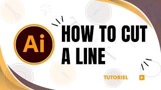 How to cut a line in Illustrator