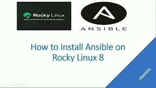 Rocky Linux - How to install Ansible in Rocky Linux 8