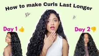 How to Make Curls Last Longer  Curls Don't Last till Day 2 ?!  12 Tips for Long Lasting Curls