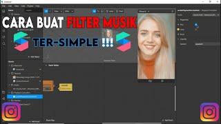 Cara Buat Filter Instagram Musik Ter-Simple ~ Tutorial Spark Ar Indonesia