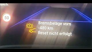 BMW G Serie Service zurücksetzen (5er G30/G31/Alpina B5 etc.) - Intervall Reset mit Trick Parkbremse