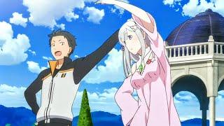  Emília e Subaru Fazendo Exercicios kkkk | Re:zero dublado