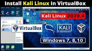 How to Install Kali Linux 2020.4 in VirtualBox on Windows PC without Any Error