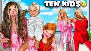 BABYSiTTiNG My 10 SiBLiNGS For a DAY! *GONE WRONG* 