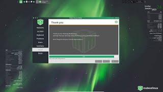 Mabox Linux 21.02 RC3 Foltest - Installation in VirtualBox