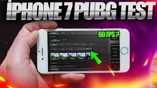 iPHONE 7 PUBG TEST İN 2024 | FULL GYRO | FPS TEST | PUBG MOBİLE