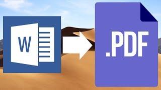 How to save Word file as PDF in Mac | MacBook Pro, iMac, Mac mini, Mac Pro, MacBook Air