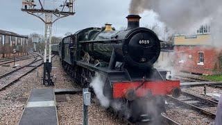 GWR 6959 ‘Modified Hall’ Class | 6989 Wightwick Hall | Bluebell Railway | Horsted Keynes | 12/04/23